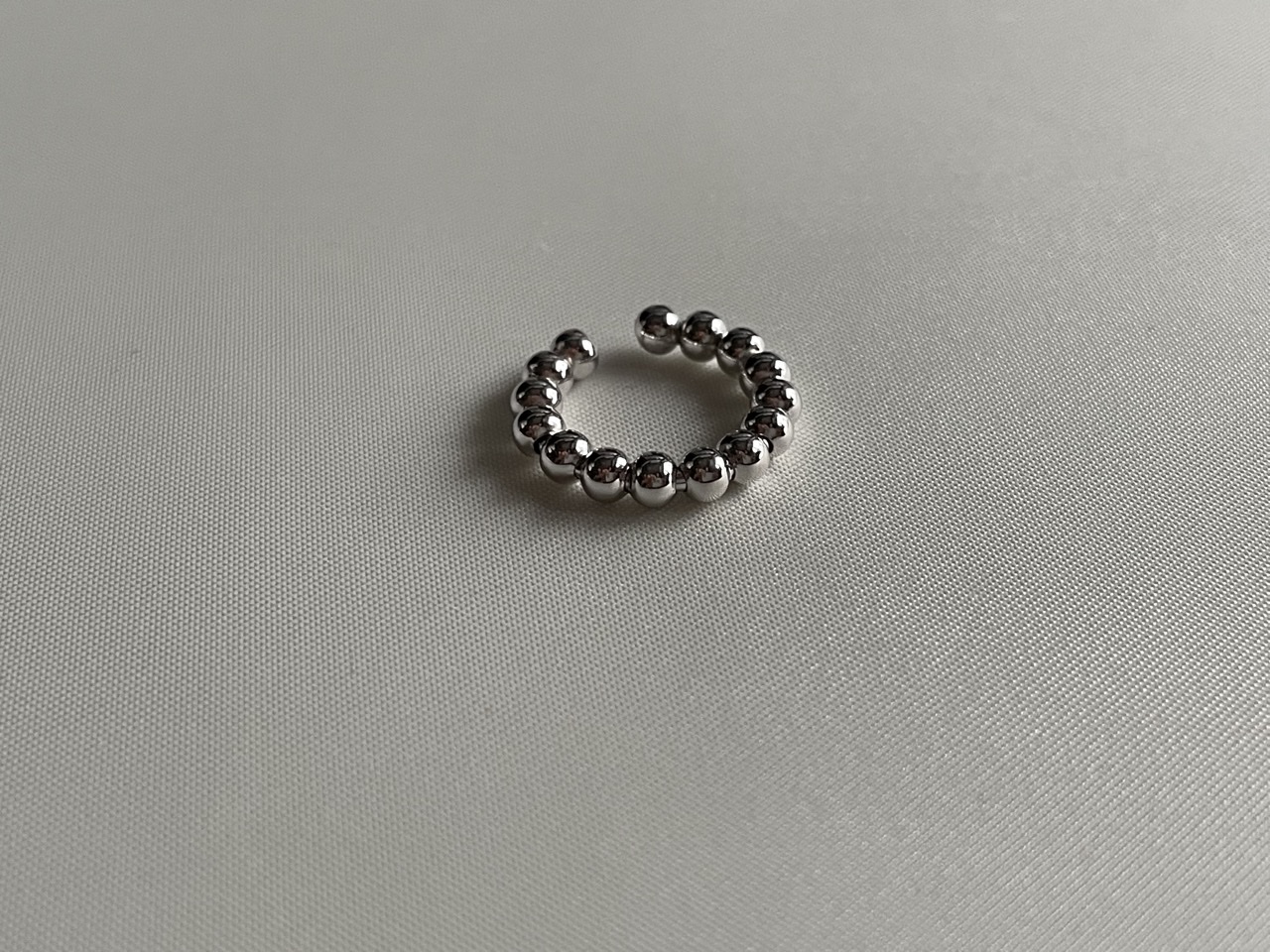 silver ball ear cuff【E-7】(silver925)