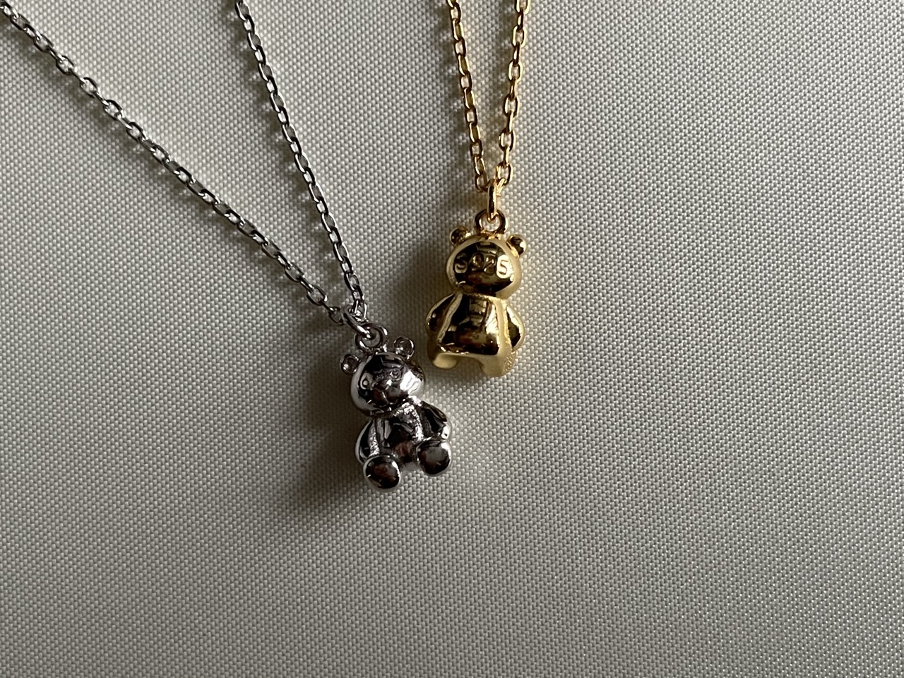 bear necklace【N-9】(silver925)