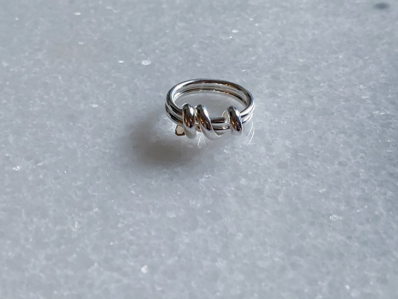 curl wire ring【R-2】(silver925)