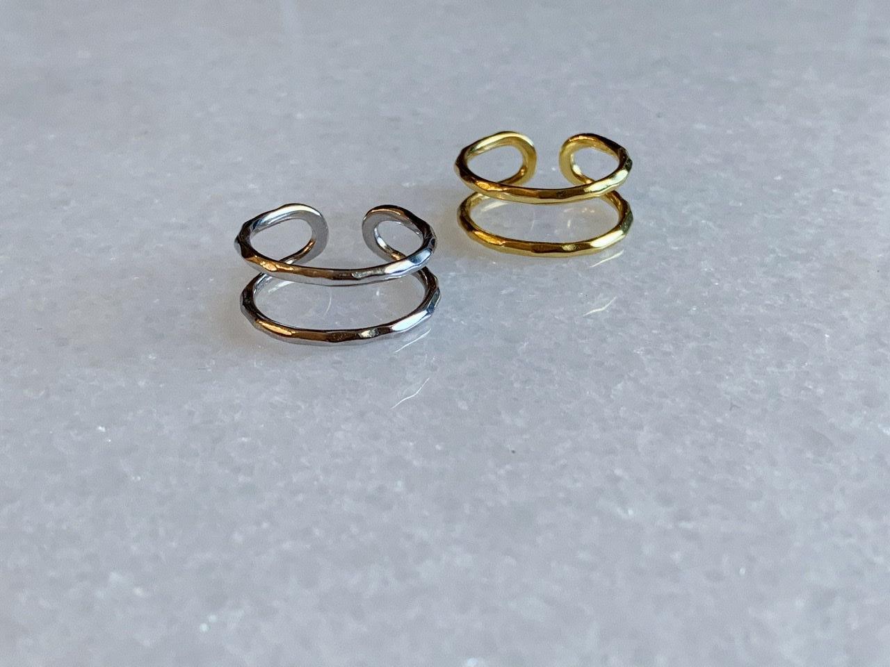 double ring【R-15】(silver 925)